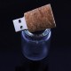 Bottle Glass USB Thumb Flash Drive 128MB to 64GB U Disk Memory Stick